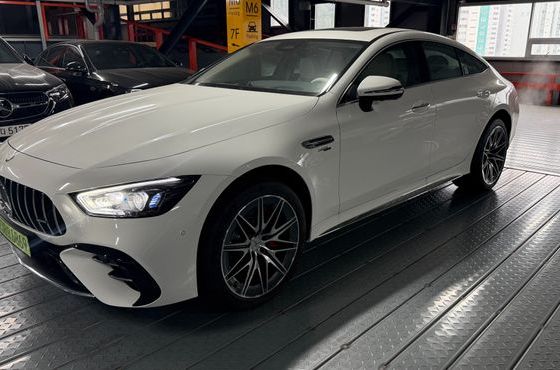 Mercedes-Benz AMG GT 4Door 43 4MATIC+ — пробег 12 км — фото 1 из 5