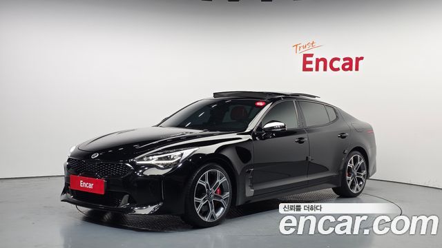 Kia Stinger из Кореи Encar