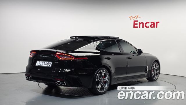 Kia Stinger из Кореи Encar