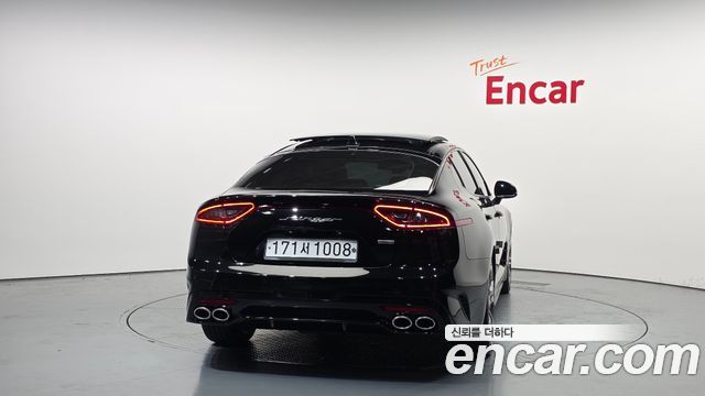 Kia Stinger из Кореи Encar