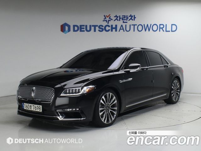 Lincoln Continental из Кореи Encar