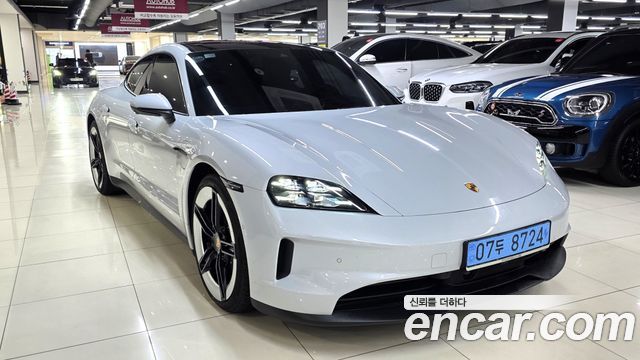 Porsche Taycan из Кореи Encar