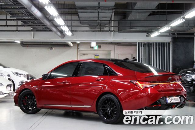 Hyundai AVANTE 1.6 Turbo N Line Inspiration — пробег 72 100 км — фото 4 из 5