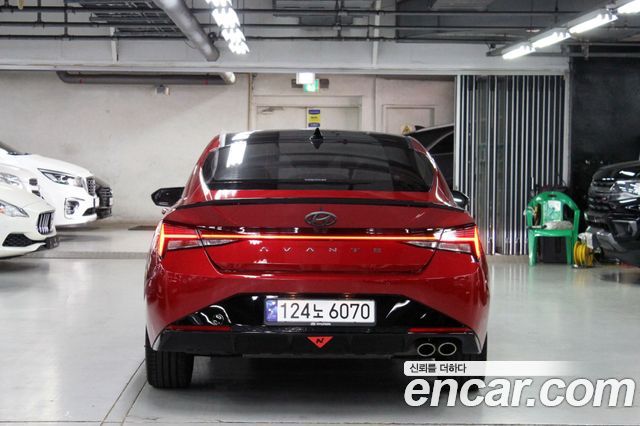 Hyundai AVANTE 1.6 Turbo N Line Inspiration — пробег 72 100 км — фото 5 из 5