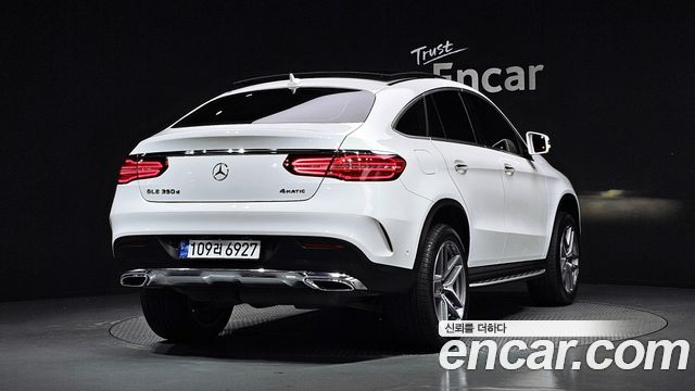 Mercedes-Benz GLE-Class GLE350 d 4MATIC Coupe — пробег 119 887 км — фото 2 из 5