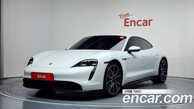 Porsche Taycan из Кореи Encar