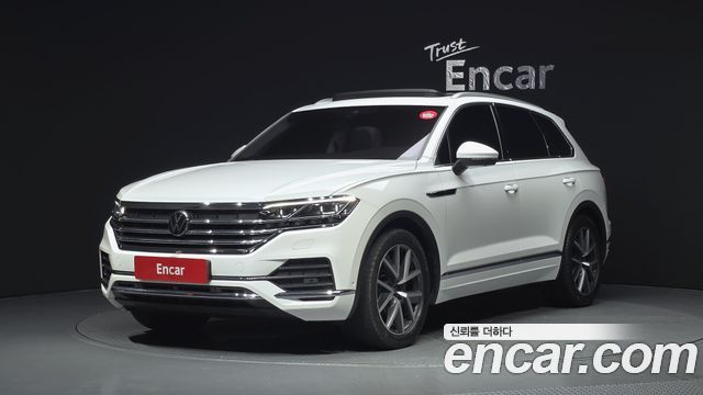 Volkswagen Touareg из Кореи Encar