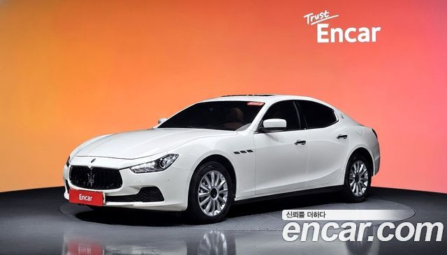 Maserati Ghibli из Кореи Encar
