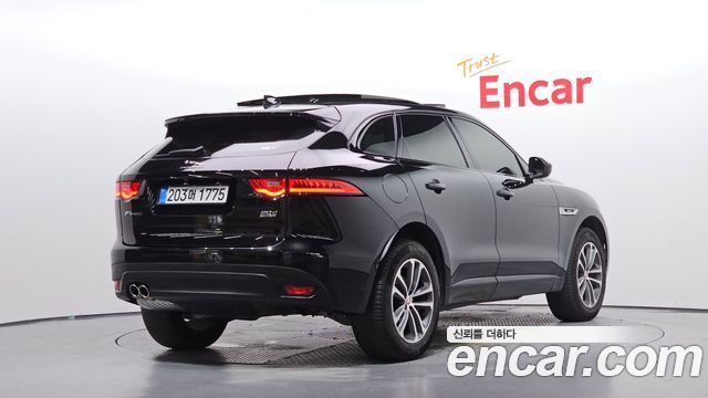 Jaguar F-PACE из Кореи Encar