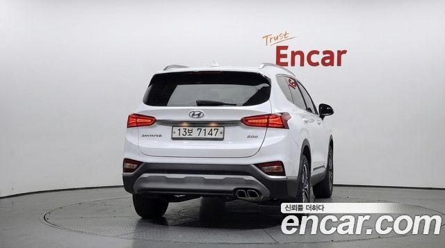 Hyundai Santafe из Кореи Encar