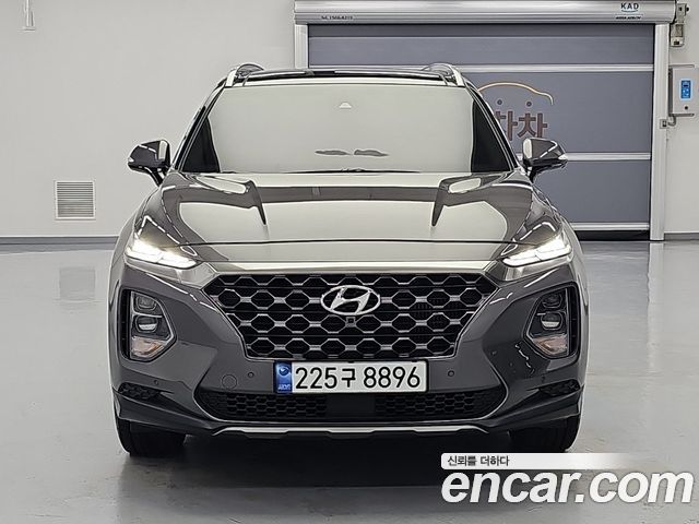 Hyundai Santafe из Кореи Encar