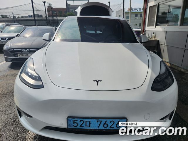 Tesla Model Y из Кореи Encar