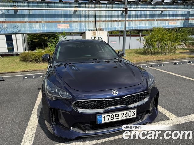 Kia Stinger из Кореи Encar