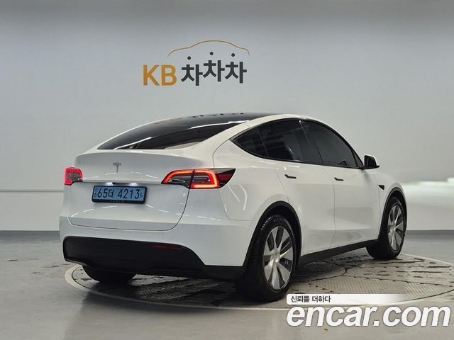 Tesla Model Y из Кореи Encar
