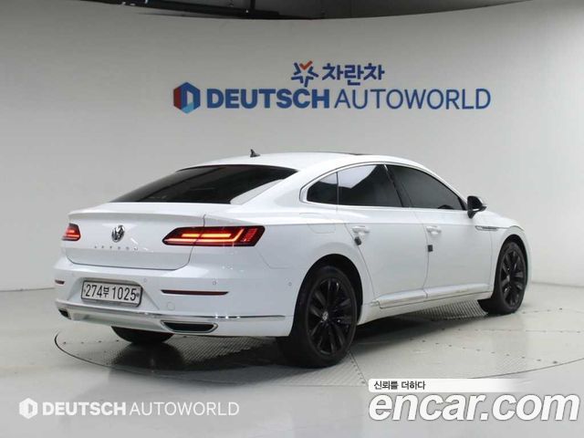 Volkswagen Arteon из Кореи Encar