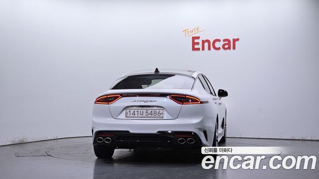 Kia Stinger из Кореи Encar