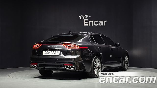 Kia Stinger из Кореи Encar