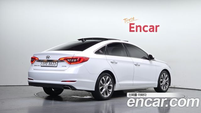 Hyundai Sonata из Кореи Encar