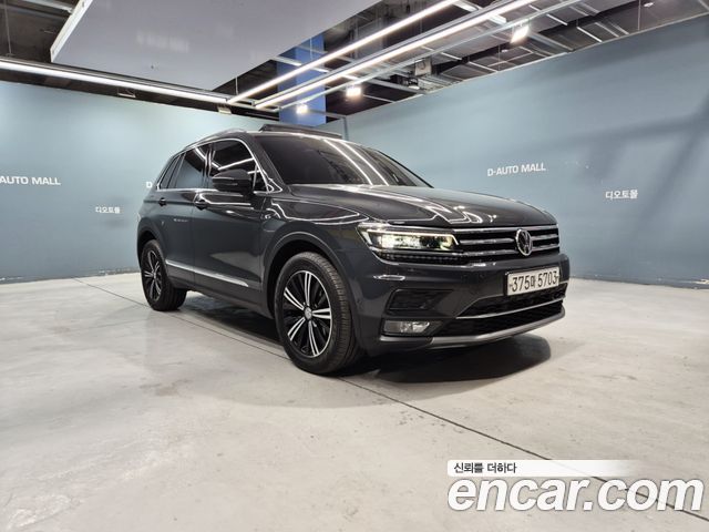 Volkswagen Tiguan из Кореи Encar
