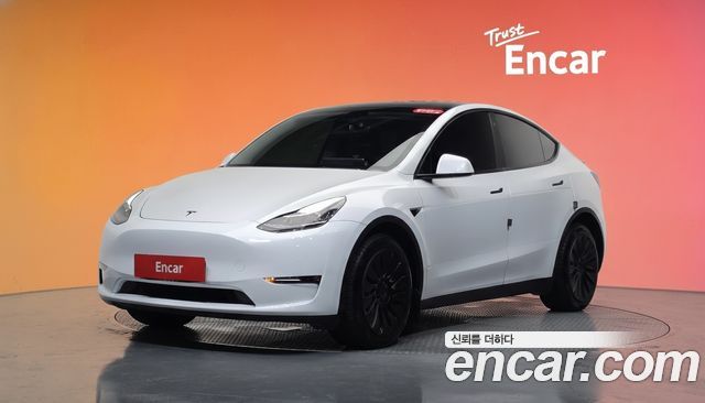Tesla Model Y из Кореи Encar