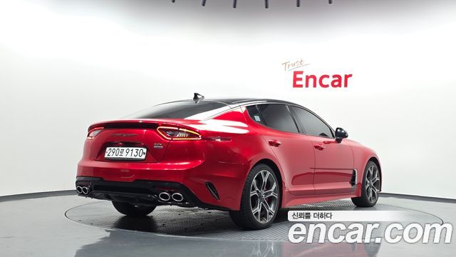 Kia Stinger из Кореи Encar
