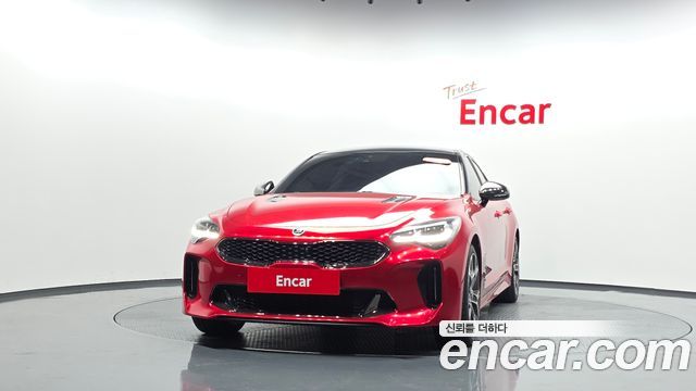 Kia Stinger из Кореи Encar