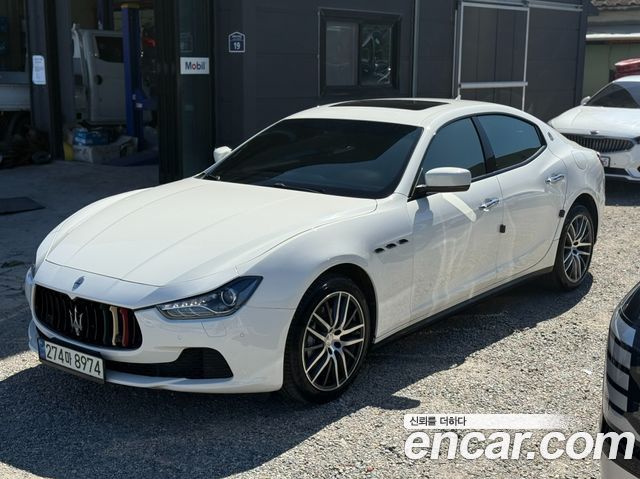 Maserati Ghibli из Кореи Encar