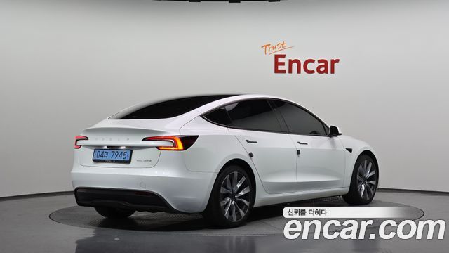 Tesla Model 3 из Кореи Encar