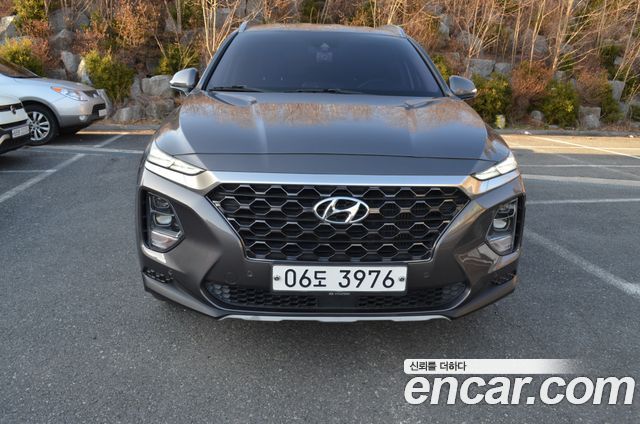 Hyundai Santafe из Кореи Encar