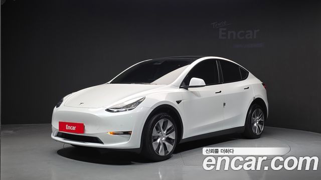 Tesla Model Y из Кореи Encar