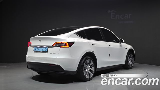 Tesla Model Y из Кореи Encar