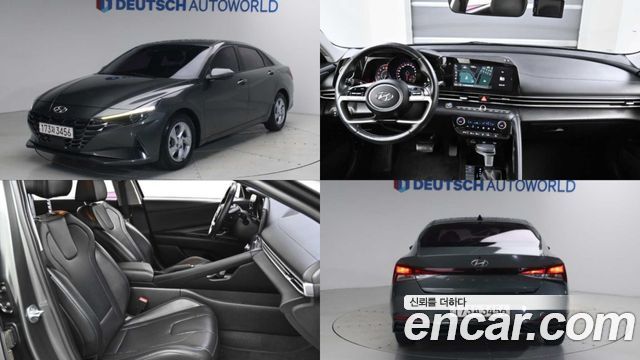 Hyundai AVANTE из Кореи Encar