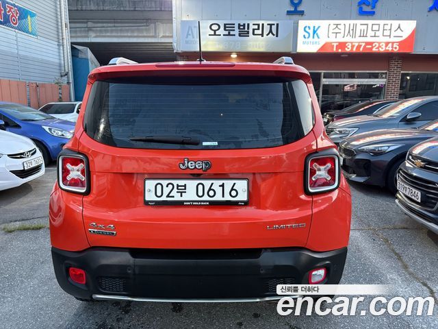 Jeep Renegade 2.0 Diesel Limited AWD — пробег 67 529 км — фото 5 из 5