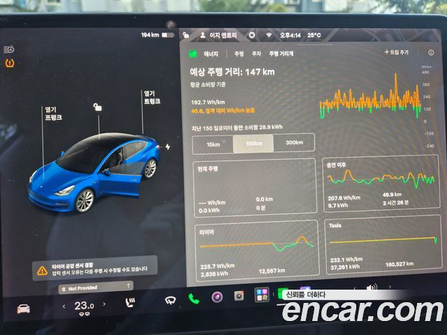 Tesla Model 3 из Кореи Encar