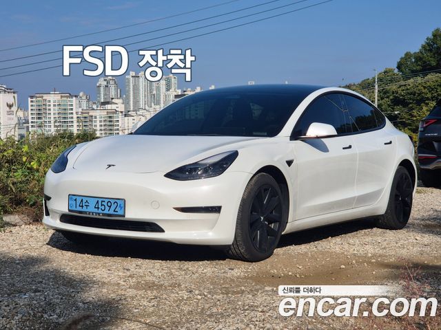 Tesla Model 3 из Кореи Encar
