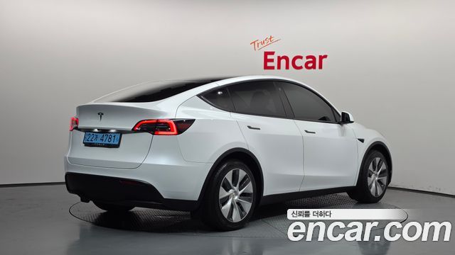 Tesla Model Y из Кореи Encar