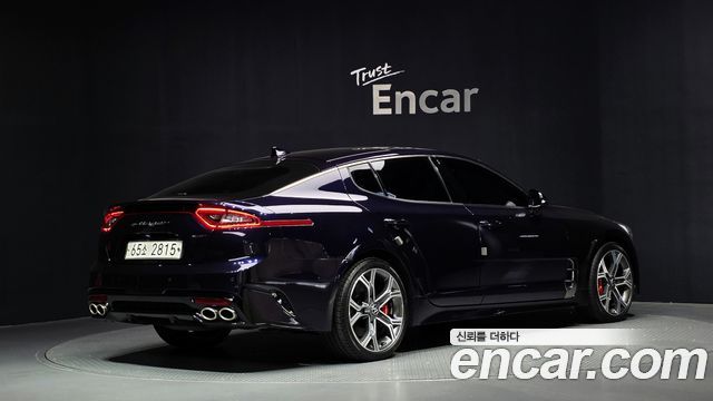 Kia Stinger из Кореи Encar