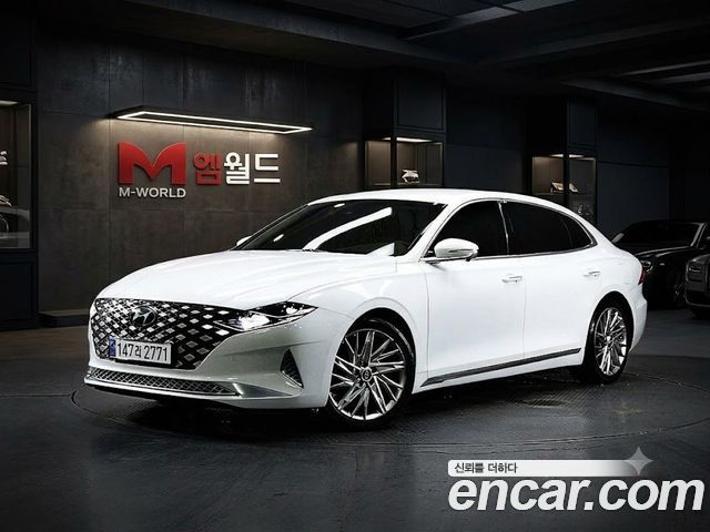 Hyundai Grandeur из Кореи Encar