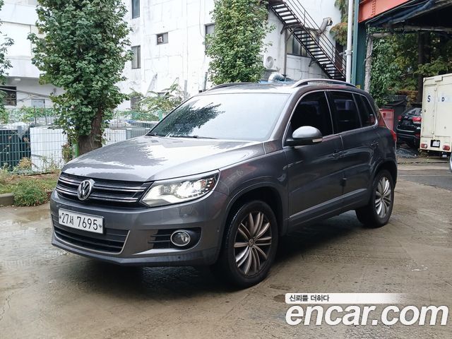 Volkswagen Tiguan из Кореи Encar