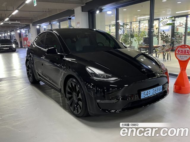 Tesla Model Y из Кореи Encar