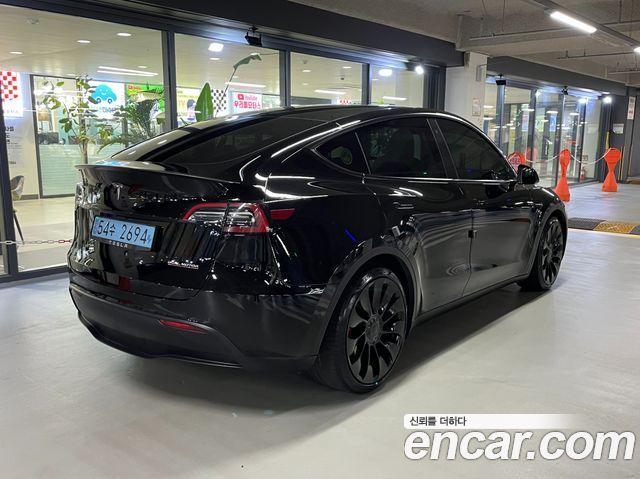 Tesla Model Y из Кореи Encar