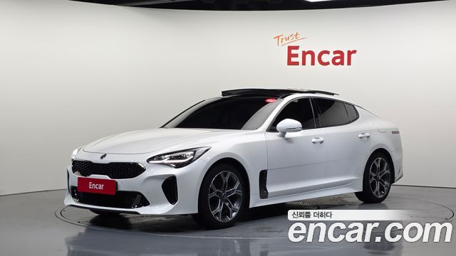 Kia Stinger из Кореи Encar