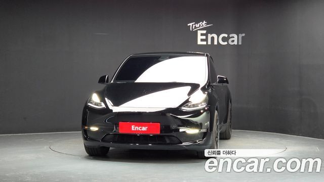 Tesla Model Y из Кореи Encar