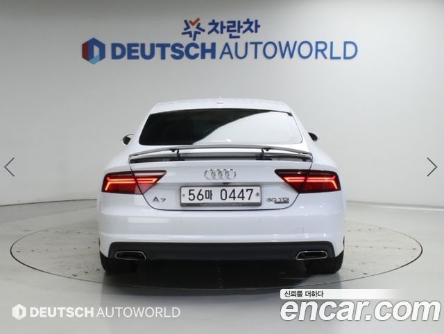 Audi A7 из Кореи Encar