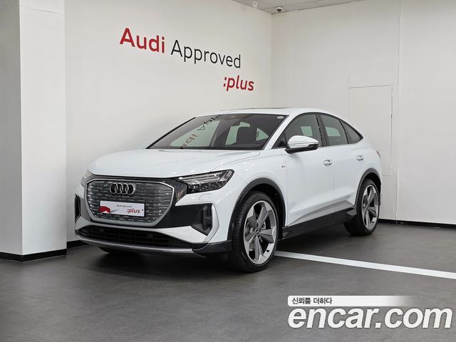 Audi Q4 e-tron 45 Premium Sportback — пробег 1 575 км — фото 1 из 5