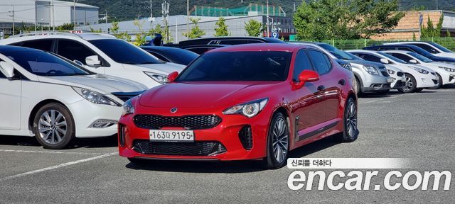 Kia Stinger из Кореи Encar