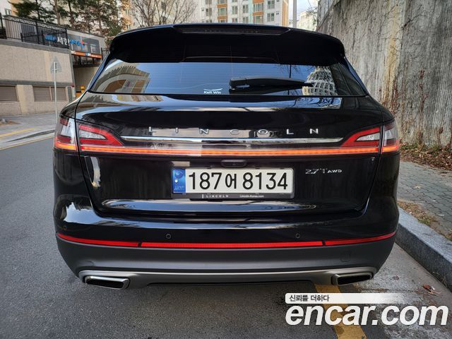 Lincoln Nautilus из Кореи Encar
