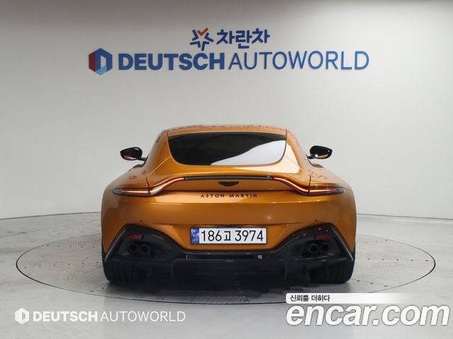 Astonmartin Vantage из Кореи Encar