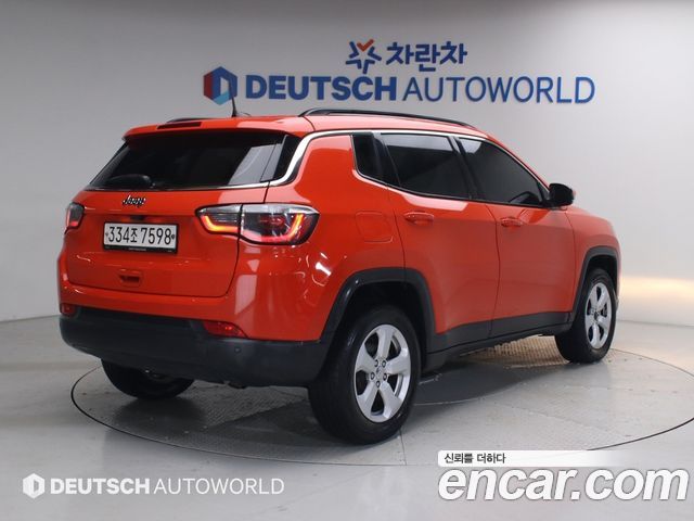 Jeep Compass из Кореи Encar