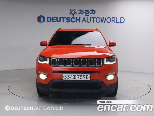 Jeep Compass из Кореи Encar